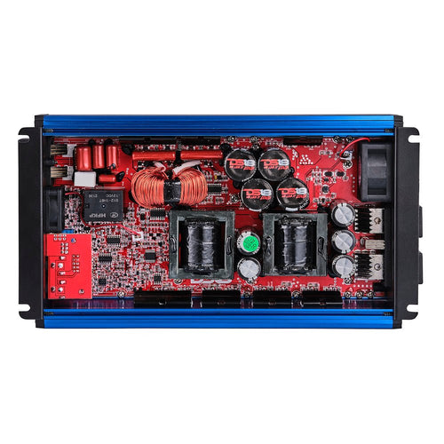 DS18 FRP-3.5K/BL Compact Full-Range Class D 1-Channel Amplifier 3,500 Watts Rms @ 1-Ohm - Blue — image 2