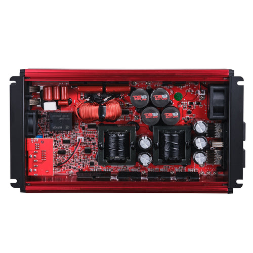 DS18 FRP-3.5K/RD Compact Full-Range Class D 1-Channel Amplifier 3,500 Watts Rms @ 1-Ohm - Red — image 2