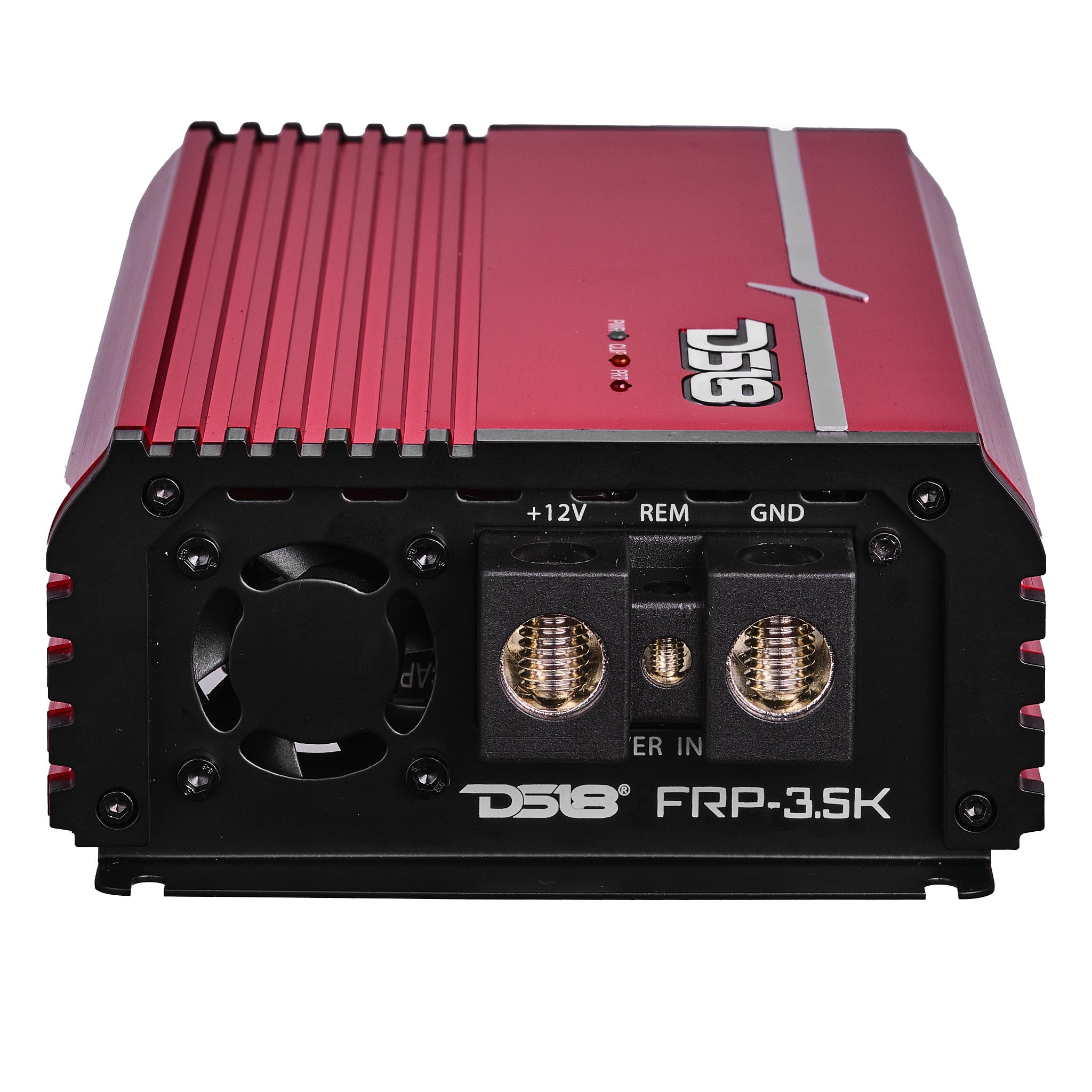 DS18 FRP-3.5K/RD Compact Full-Range Class D 1-Channel Amplifier 3,500 Watts Rms @ 1-Ohm - Red — image 5