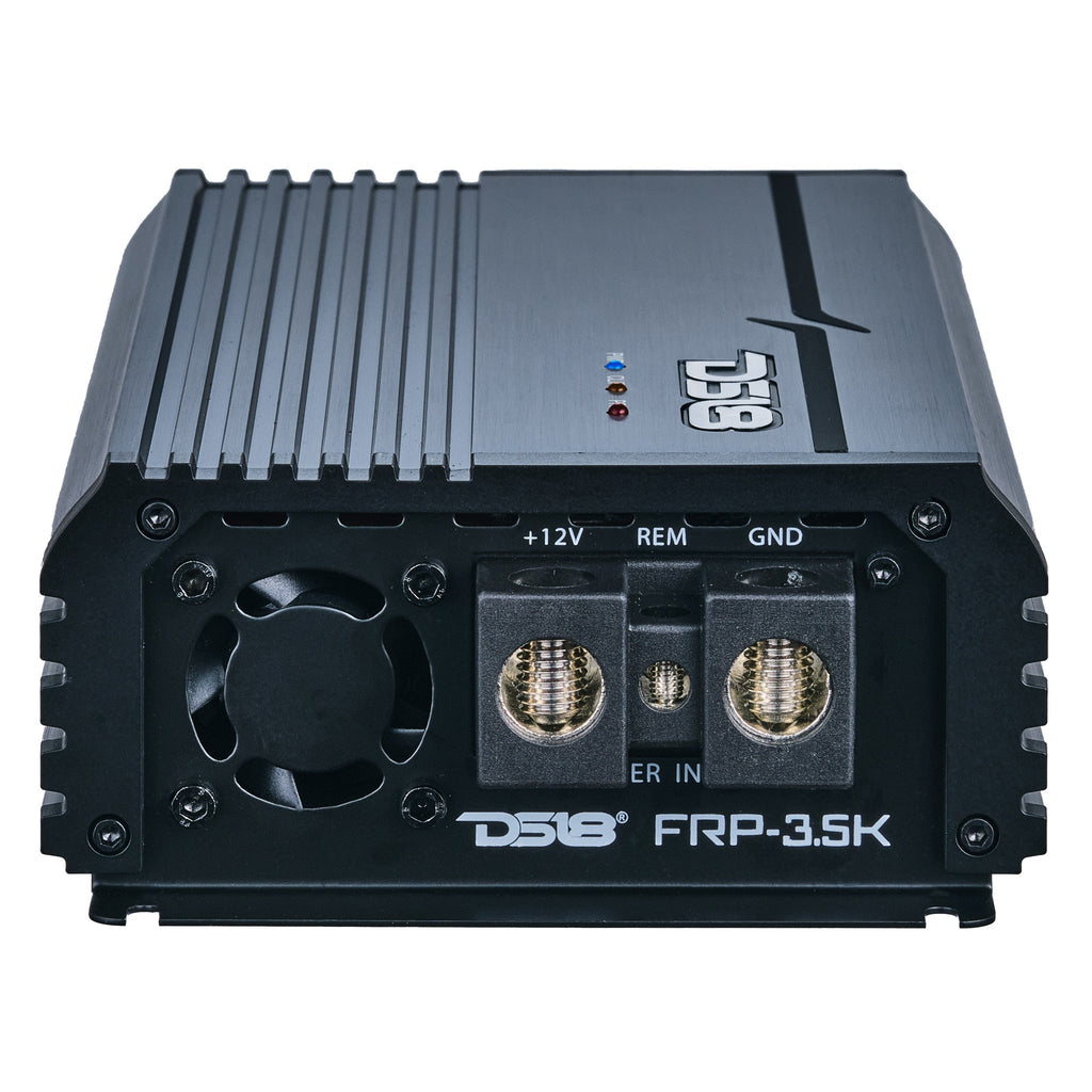DS18 FRP-3.5K/TI Compact Full-Range Class D 1-Channel Amplifier 3,500 Watts Rms @ 1-Ohm - Titanium — image 5