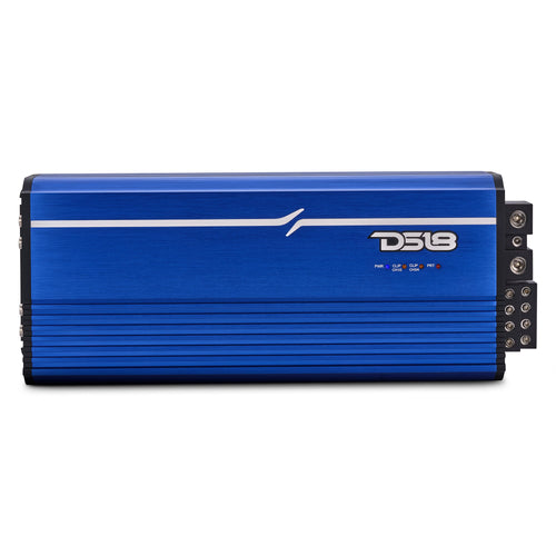 DS18 FRP-4K4/BL Compact 4-Channel Full-Range Class-D Amplifier | 4000W RMS - Blue — image 1