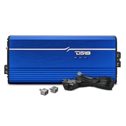 DS18 FRP-8K/BL Compact Monoblock Class-D Full-Range Amplifier | 8000W RMS - Blue — image 1