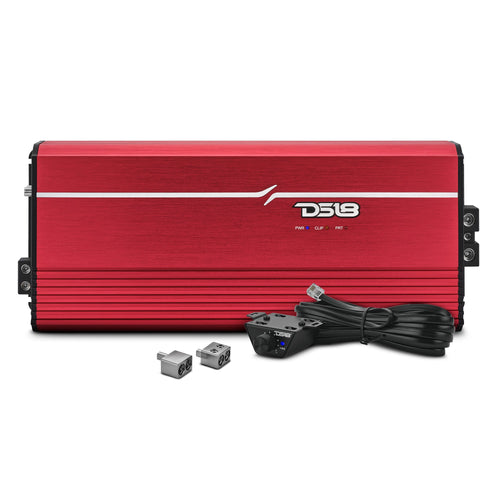 DS18 FRP-8K/RD Compact Monoblock Class-D Full-Range Amplifier | 8000W RMS - Red — image 1