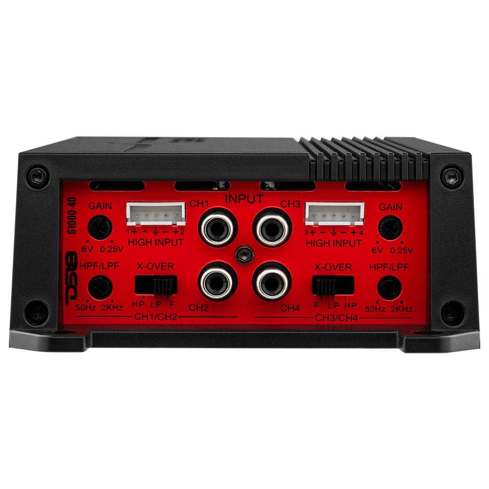DS18 G1000.4D GEN-X Full-Range Class D 4-Channel Amplifier | 4 x 90W RMS @ 4-Ohm — image 4