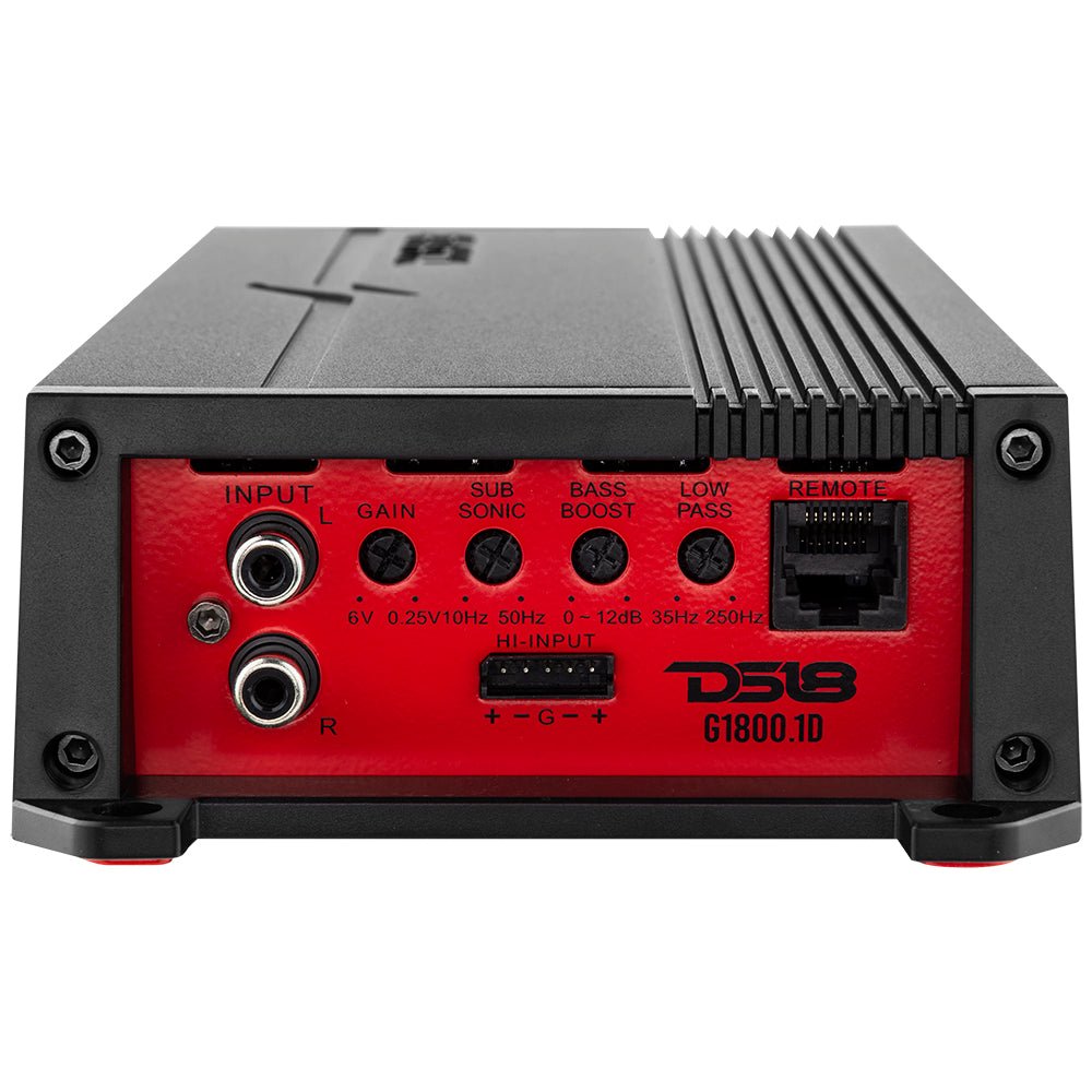 DS18 G1800.1D GEN-X Class D 1-Channel Amplifier | 600W RMS @ 1-Ohm — image 3