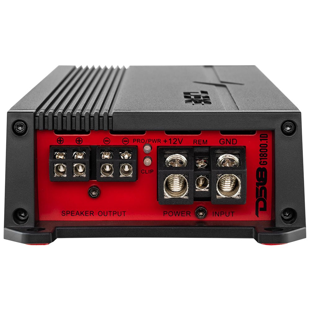 DS18 G1800.1D GEN-X Class D 1-Channel Amplifier | 600W RMS @ 1-Ohm — image 4