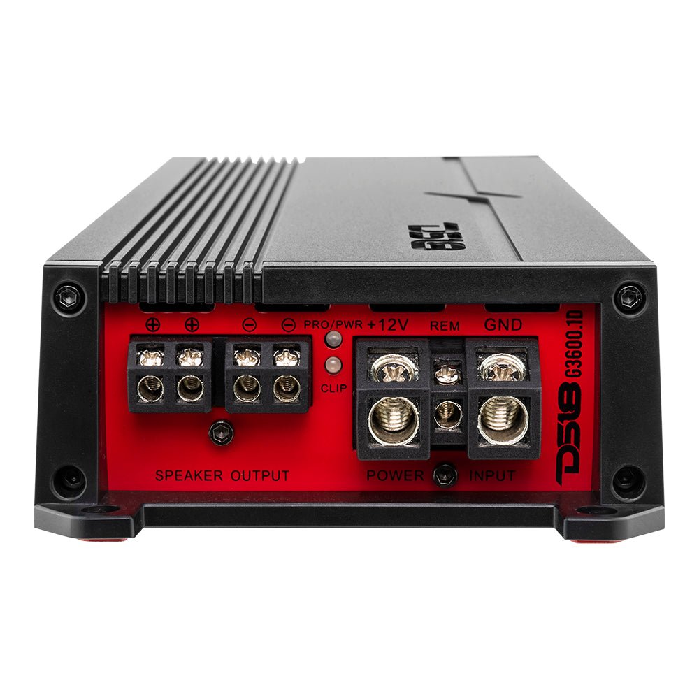 DS18 G3600.1D GEN-X Class D 1-Channel Amplifier | 1200W RMS @ 1-Ohm — image 4