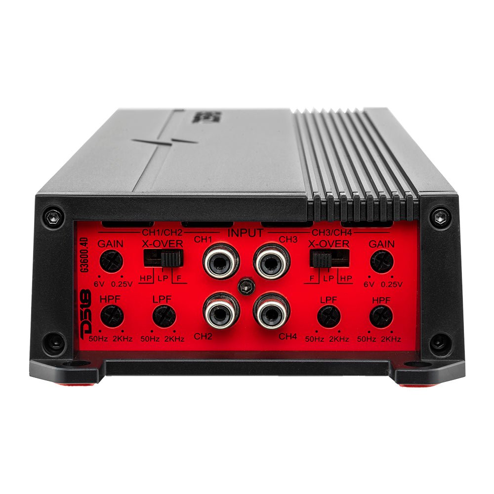 DS18 G3600.4D GEN-X Full-Range Class D 4-Channel Amplifier | 4 x 300W RMS @ 4-Ohm — image 3