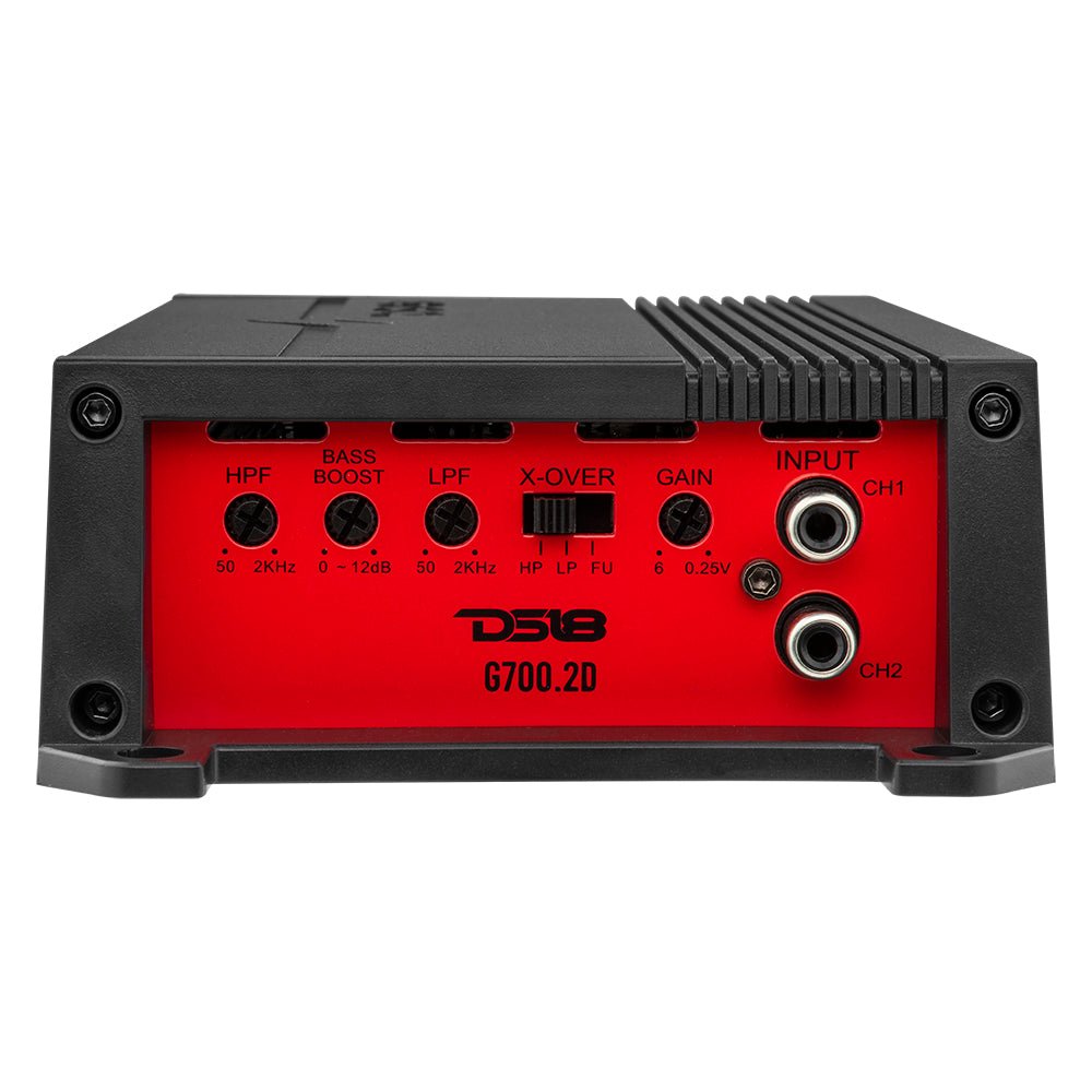 DS18 G700.2D GEN-X Full-Range Class D 2-Channel Amplifier | 2 x 100W RMS @ 4 Ohm — image 3