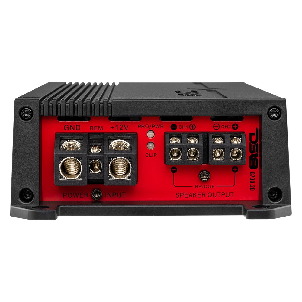 DS18 G700.2D GEN-X Full-Range Class D 2-Channel Amplifier | 2 x 100W RMS @ 4 Ohm — image 4