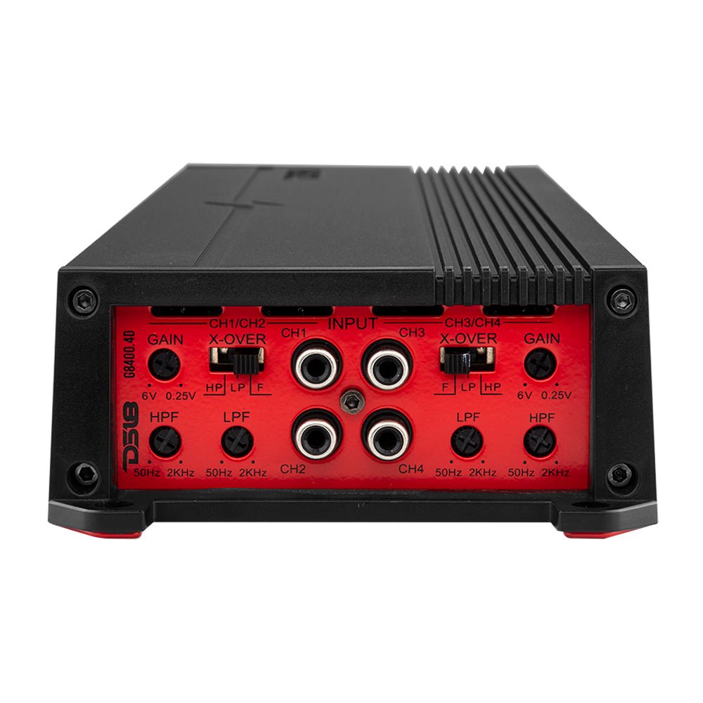 DS18 G8400.4D GEN-X Full-Range Class D 4-Channel Amplifier | 4 x 700W RMS @ 4-Ohm — image 3