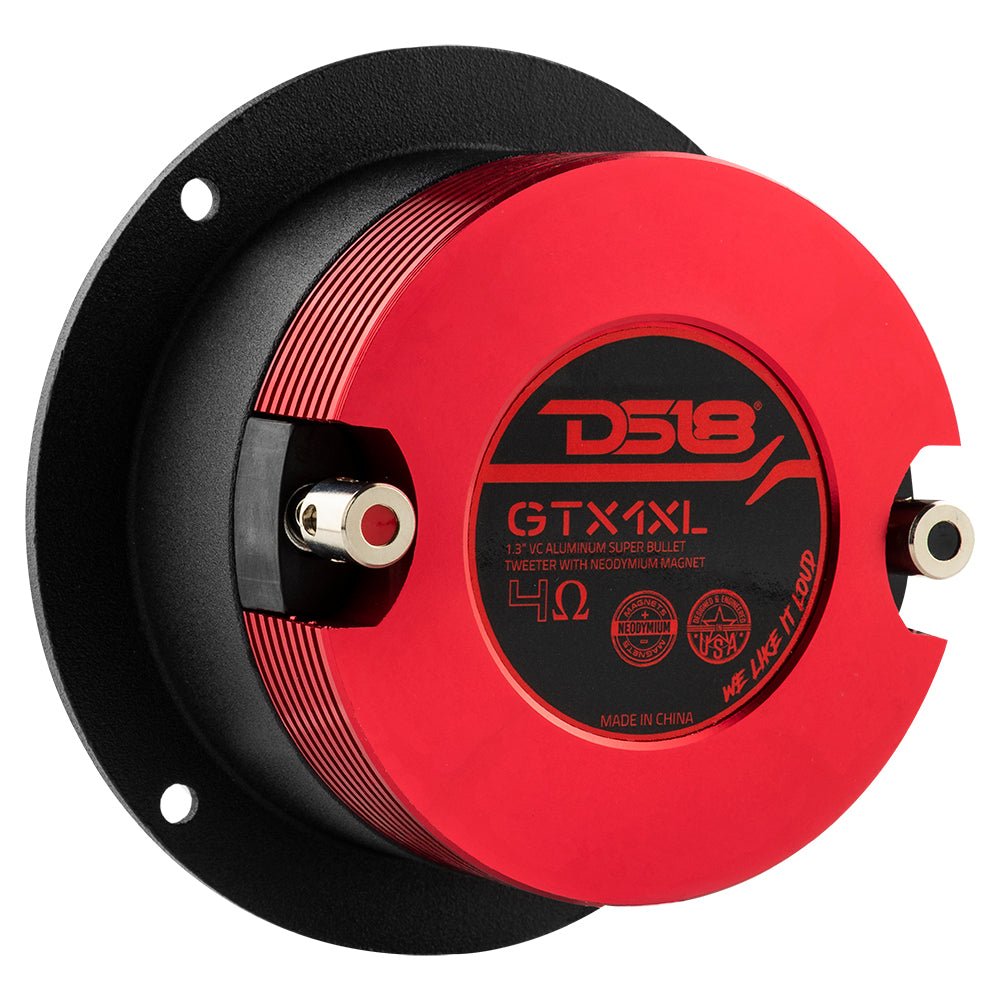 DS18 GTX1XL 3.75" Die Cast Compression Neodymium Super Bullet Tweeter 1.3" Aluminum | 160W RMS 4-Ohm — image 5