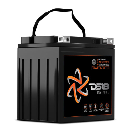 DS18 INF-YTX30L-BS INFINITE 1100 Watts 30 AH AGM Power Cell For Power Sports — image 1
