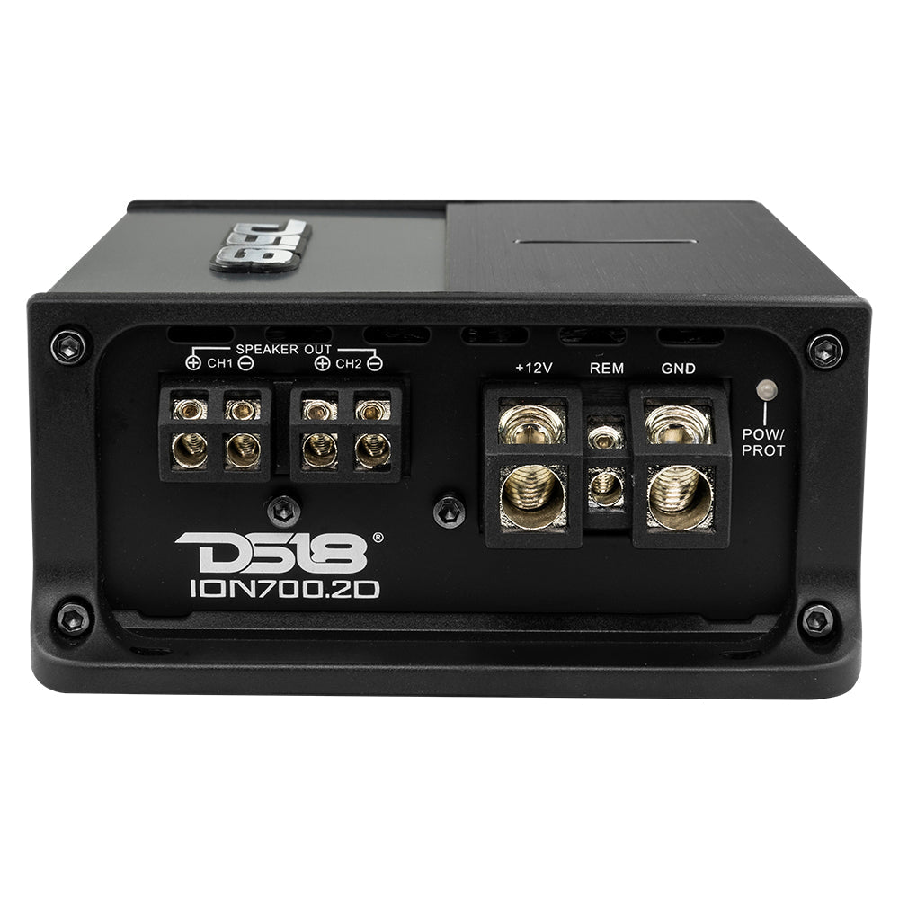 DS18 ION700.2D Compact 2-Channel Class D Amplifier â€” 2 x 350W RMS product image 3