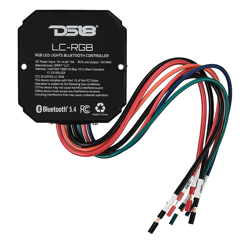 DS18 LC-RGB RGB-LED Lights Bluetooth 5.4 Controller | Water-Resistant IP66 — image 4