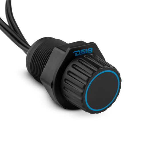 DS18 MBKR Marine Gain Attenuator (Bass Knob) Compatible With Any Source Unit That Uses RCA — image 1