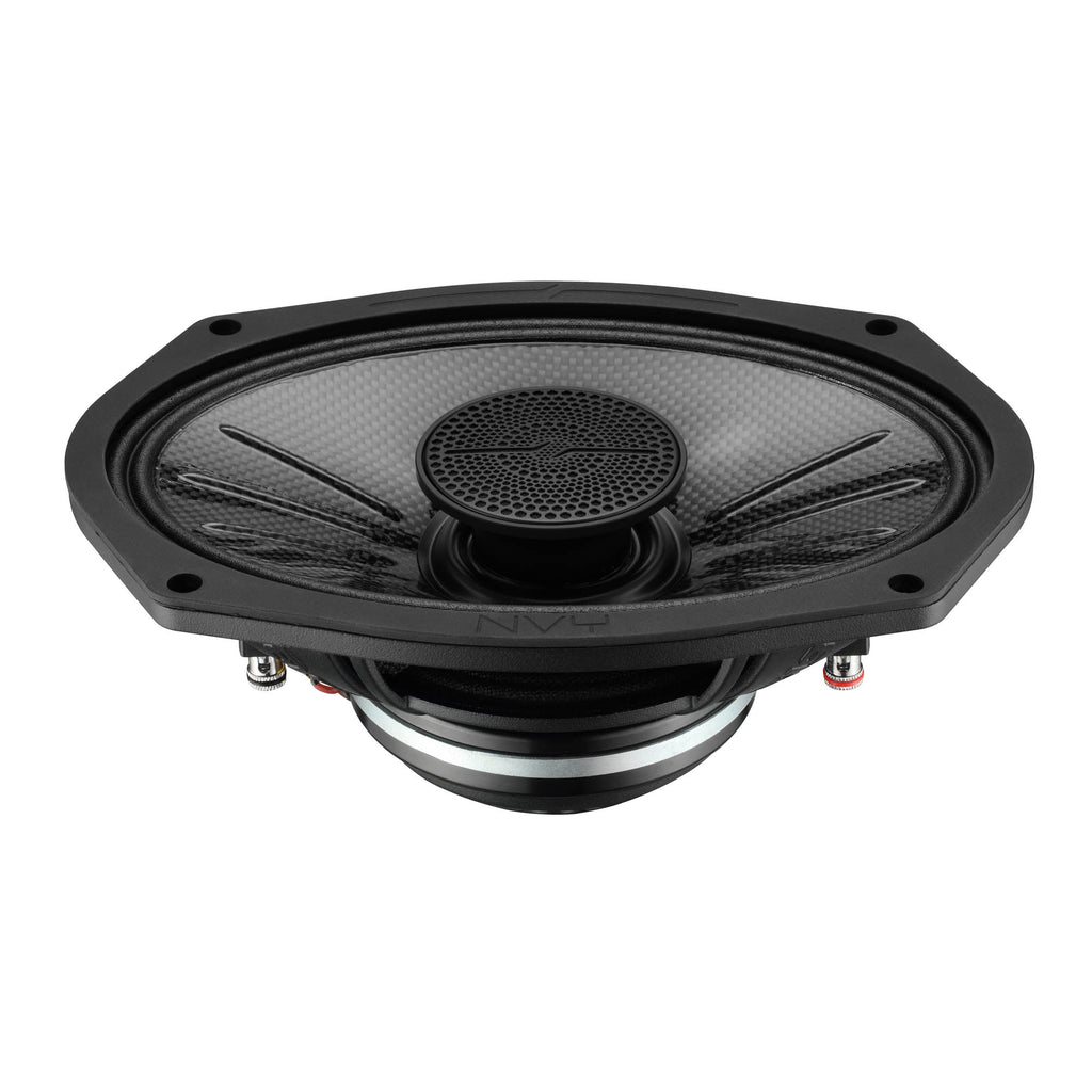 DS18 NVY-69HDCFSL-N2 6x9” Slim Hybrid Loudspeakers with Compression Driver, Carbon Fiber Cone and Neodymium Magnet | 250W RMS 2-Ohm — image 8