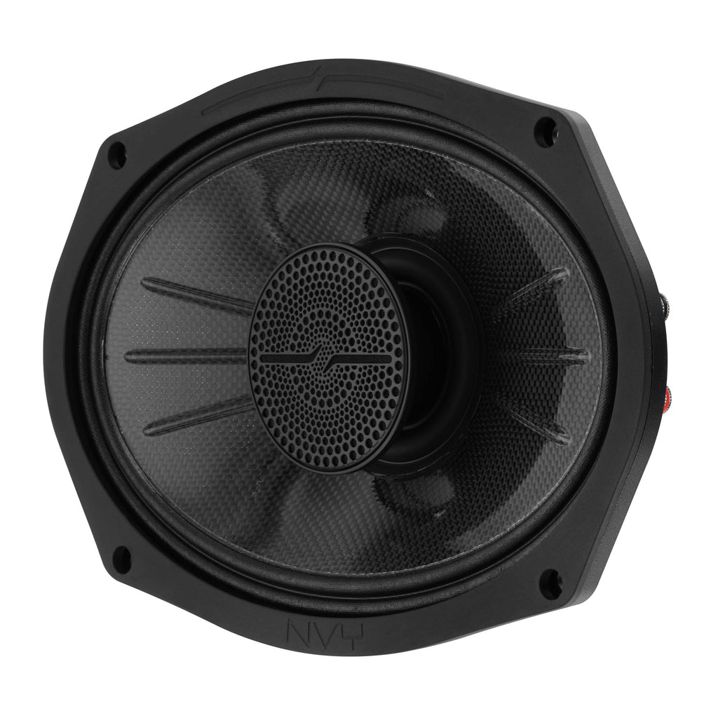 DS18 NVY-69HDCFSL-N2 6x9” Slim Hybrid Loudspeakers with Compression Driver, Carbon Fiber Cone and Neodymium Magnet | 250W RMS 2-Ohm — image 4