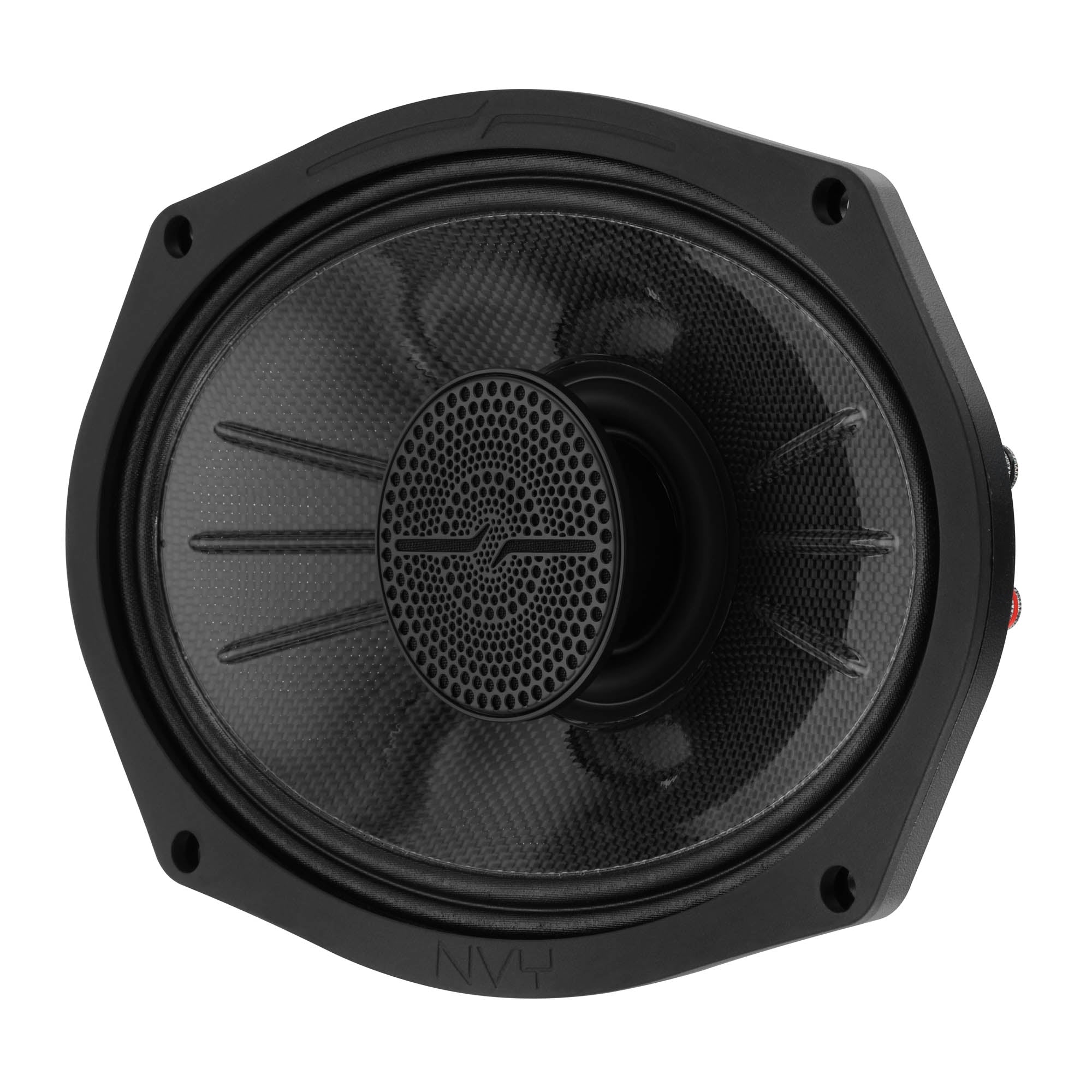 DS18 NVY-69HDCFSL-N2 6x9” Slim Hybrid Loudspeakers with Compression Driver, Carbon Fiber Cone and Neodymium Magnet | 250W RMS 2-Ohm — image 4