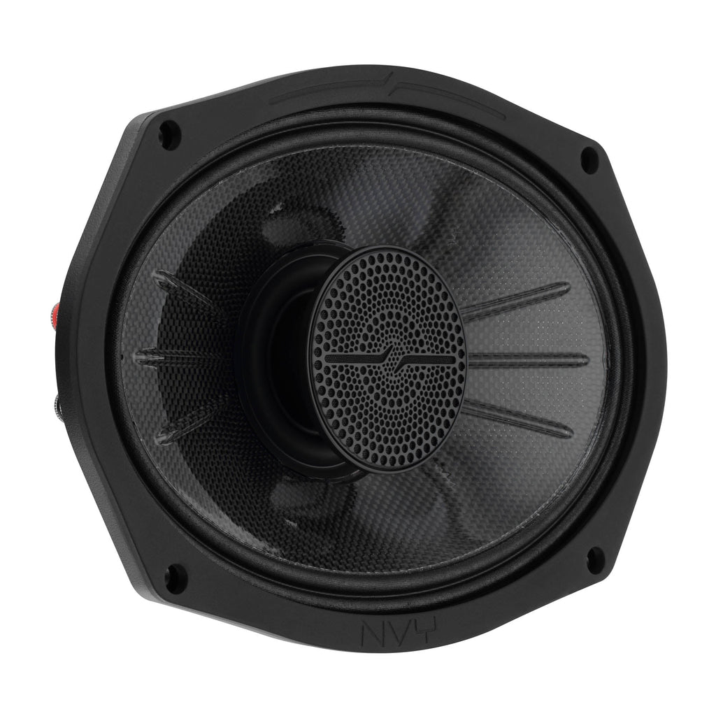 DS18 NVY-69HDCFSL-N2 6x9” Slim Hybrid Loudspeakers with Compression Driver, Carbon Fiber Cone and Neodymium Magnet | 250W RMS 2-Ohm — image 2