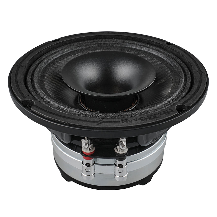 DS18 NVY-6HDCF-N4 6.5" Water Resistant Carbon Fiber Cone Hybrid Loudspeaker With 2" VC Compression Driver and Neodymium Magnet | 300W RMS 4-Ohm — image 4