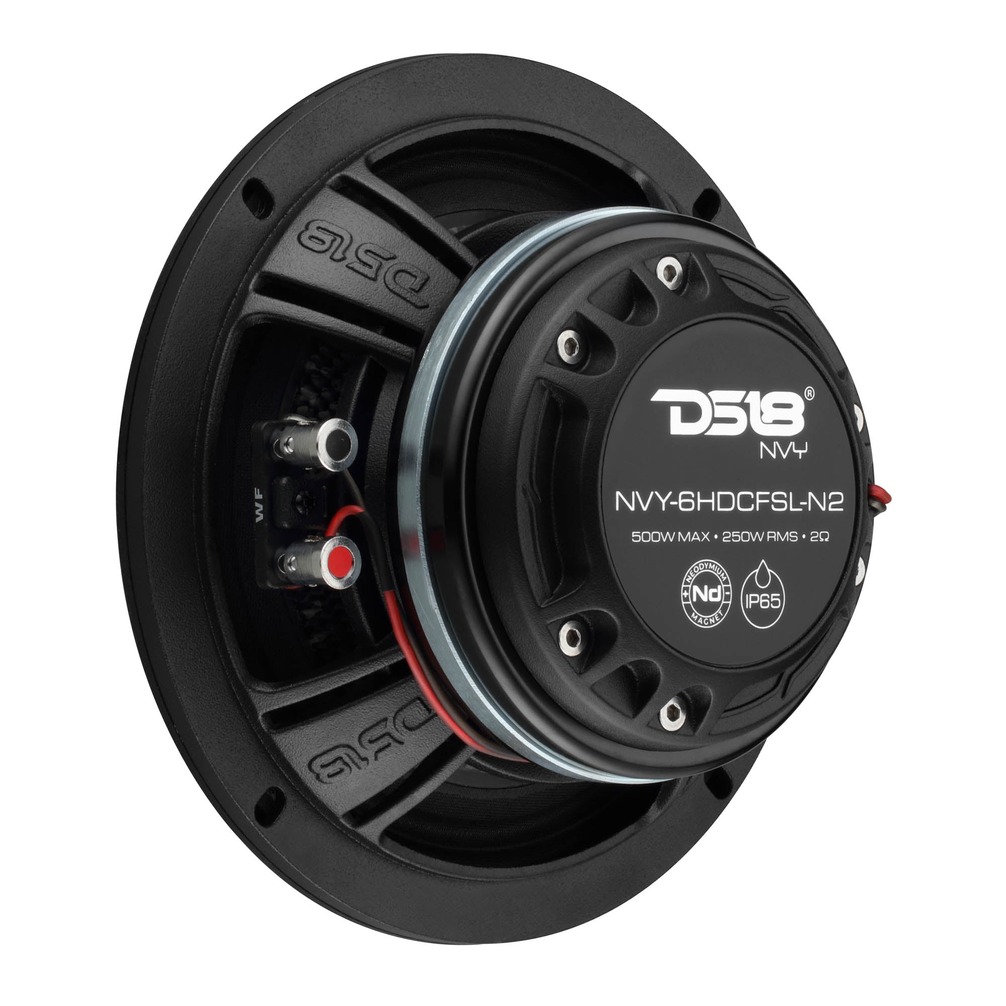 DS18 NVY-6HDCFSL-N2 6.5” Slim Hybrid Loudspeakers with Compression Driver, Carbon Fiber Cone and Neodymium Magnet | 250W RMS 2-Ohm — image 5