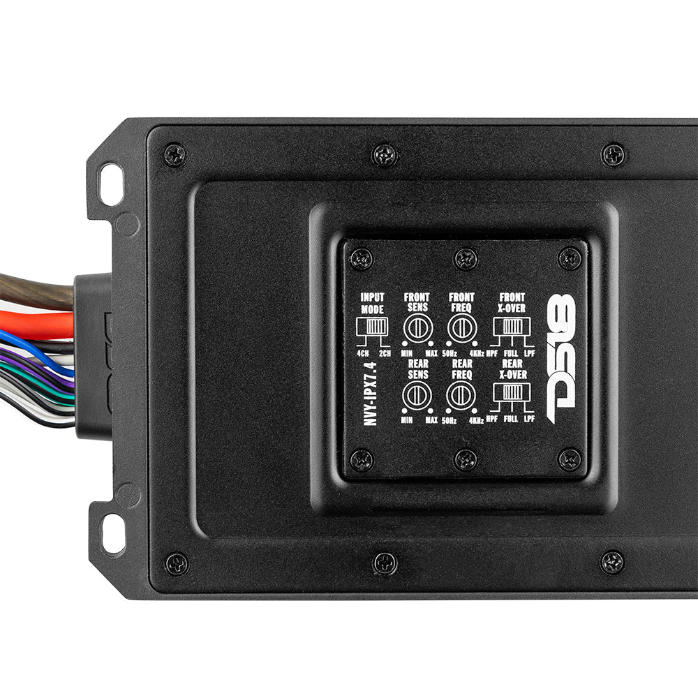 DS18 NVY-IPX7.4 Submersible 4-Channel Class D Amplifier — 4 x 120W RMS — image 4