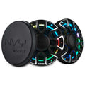 DS18 NVY-M6/BK 6.5” Marine Coaxial Speaker With Kevlar Cone, Bullet Tweeter, Neodymium Magnet, and Digital LED Lights | 200W RMS 4-Ohm — image 1