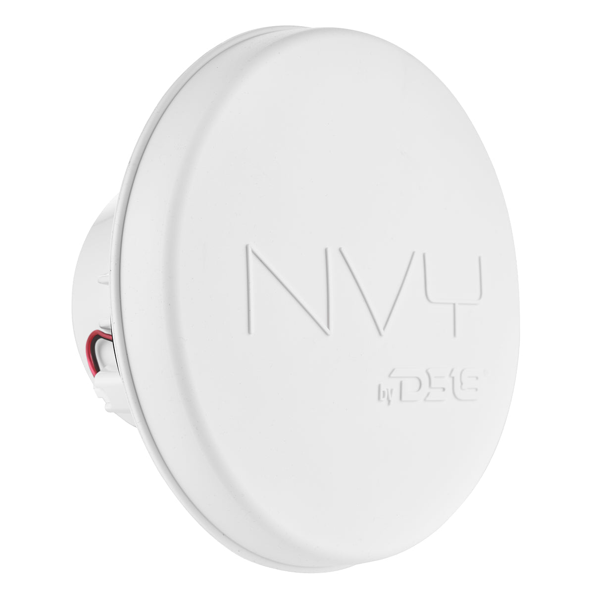 DS18 NVY-M6/WH 6.5” Marine Coaxial Speaker With Kevlar Cone, Bullet Tweeter, Neodymium Magnet, and Digital LED Lights | 200W RMS 4-Ohm — image 8