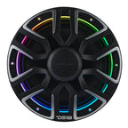 DS18 NVY-M8/BK 8” Marine Coaxial Speaker With Kevlar Cone, Bullet Tweeter, Neodymium Magnet, and Digital LED Lights | 200W RMS 4-Ohm — image 4