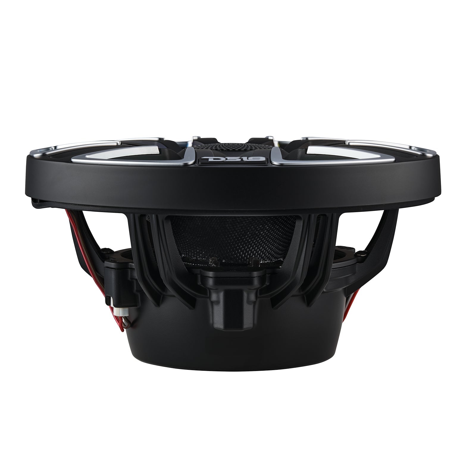 DS18 NVY-M8/BK 8” Marine Coaxial Speaker With Kevlar Cone, Bullet Tweeter, Neodymium Magnet, and Digital LED Lights | 200W RMS 4-Ohm — image 6
