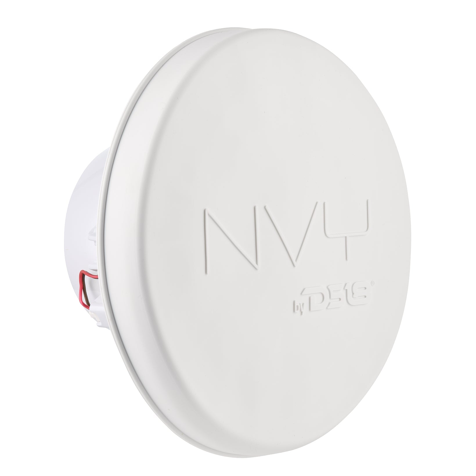 DS18 NVY-M8/WH 8” Marine Coaxial Speaker With Kevlar Cone, Bullet Tweeter, Neodymium Magnet, and Digital LED Lights | 200W RMS 4-Ohm — image 8