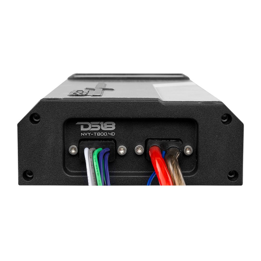DS18 NVY-T800.4D IP67 4-Channel Class D Amplifier — 4 x 200W RMS — image 4