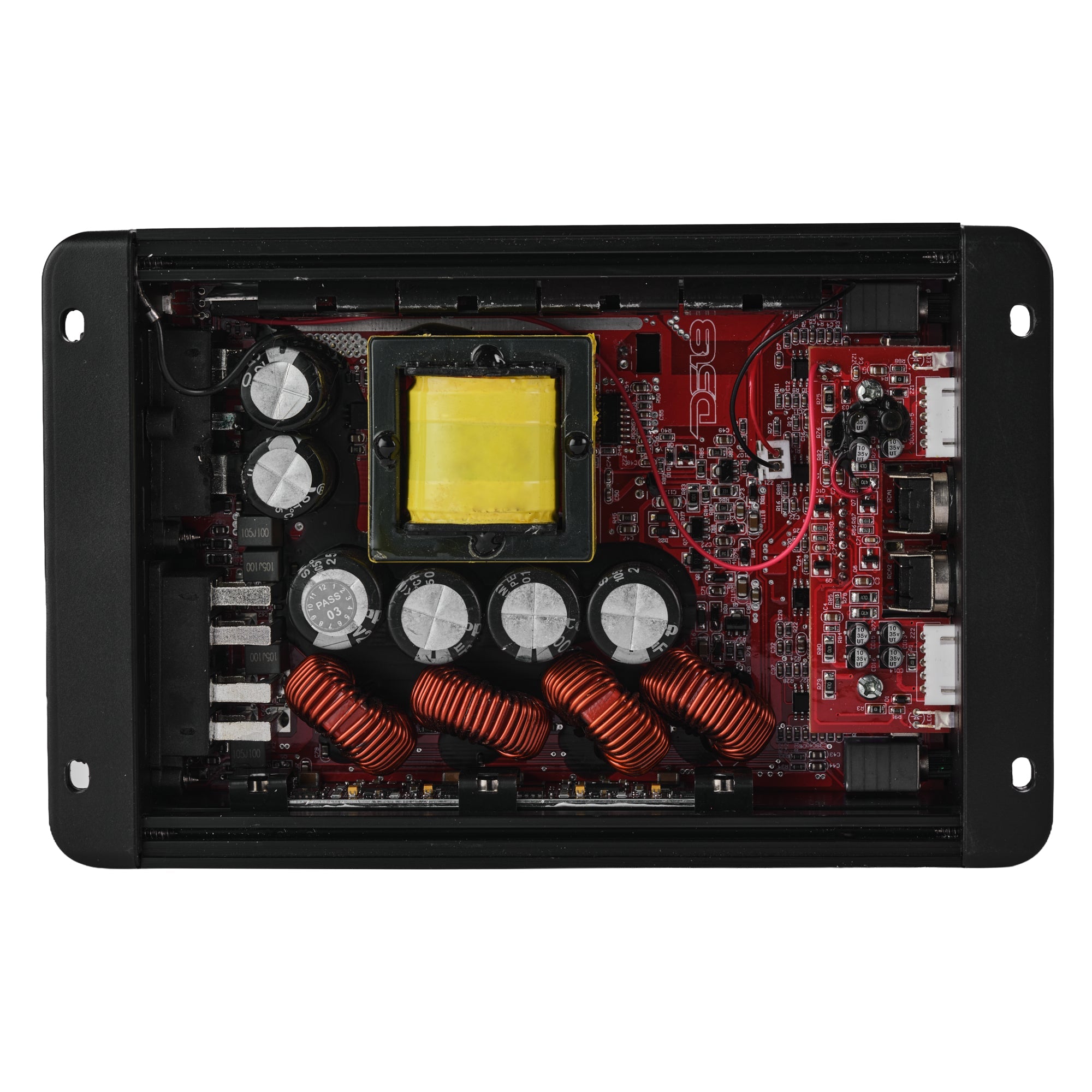 DS18 NVY-i400.4D NVY Full Range 4-Channel Amplifier 4 x 400 Watts RMS @ 2-Ohm — image 2