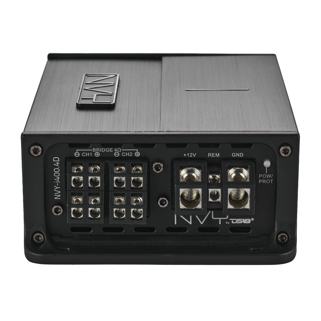 DS18 NVY-i400.4D NVY Full Range 4-Channel Amplifier 4 x 400 Watts RMS @ 2-Ohm — image 4