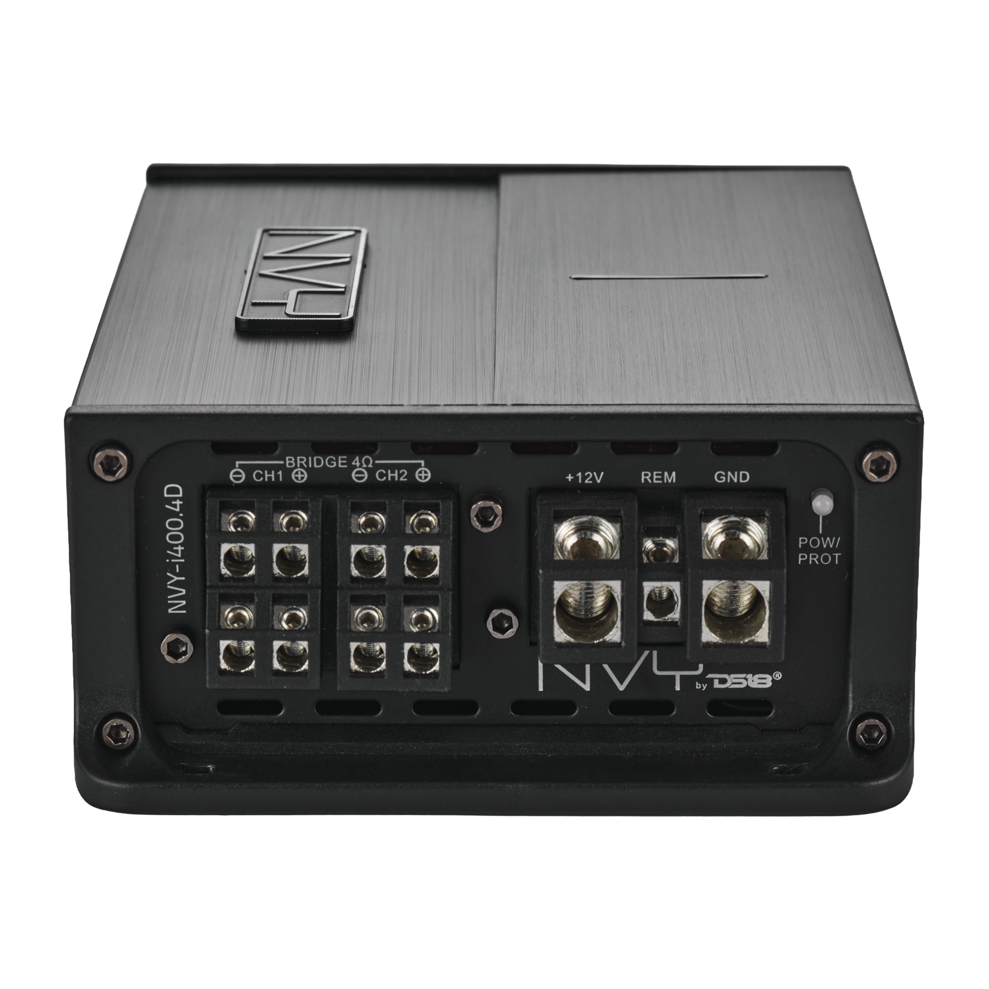 DS18 NVY-i400.4D NVY Full Range 4-Channel Amplifier 4 x 400 Watts RMS @ 2-Ohm — image 4