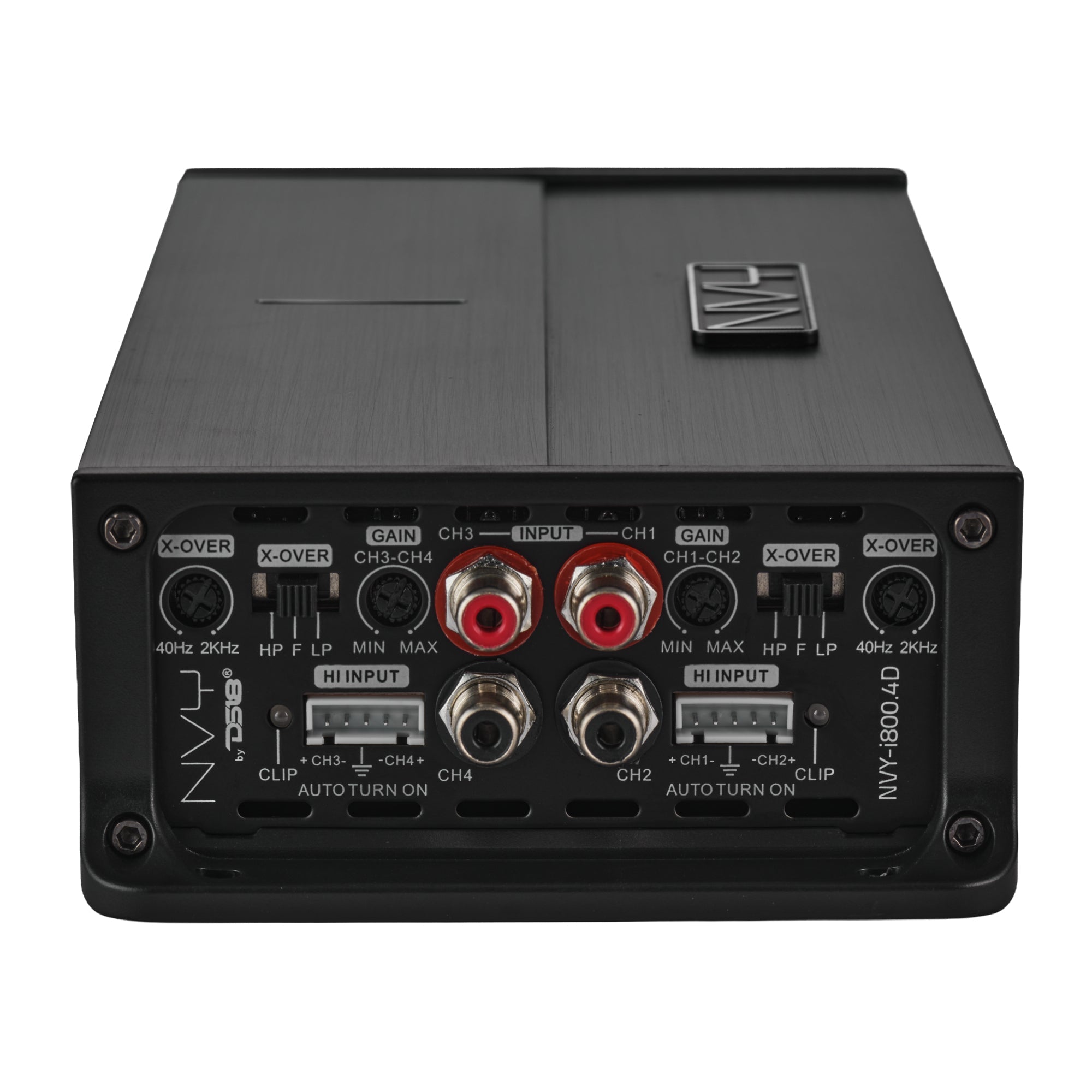 DS18 NVY-i800.4D Full-Range 4-Channel Class D Amplifier — 4 x 800W RMS — image 3