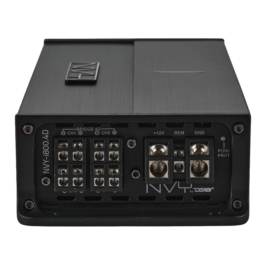 DS18 NVY-i800.4D Full-Range 4-Channel Class D Amplifier — 4 x 800W RMS — image 4