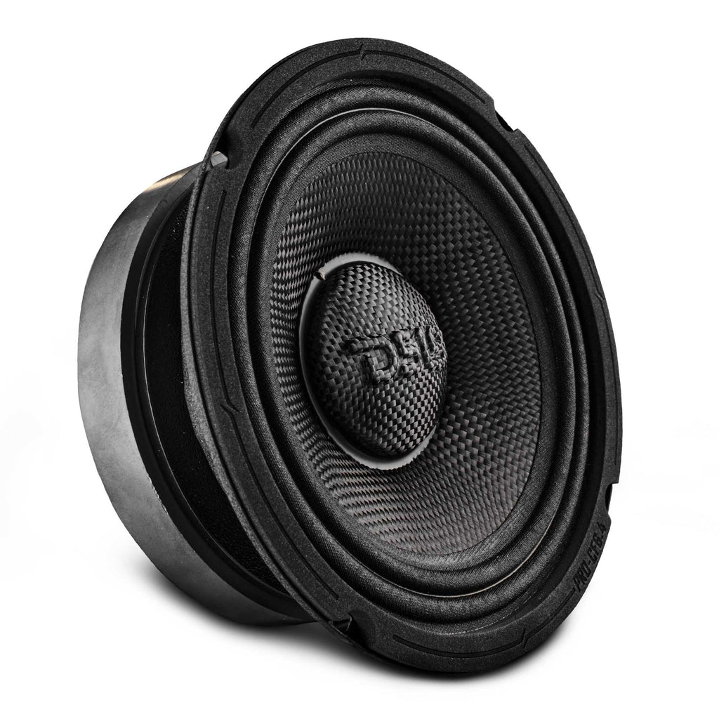 DS18 PRO-CF6.4 6.5” Motorcycle & Motorsports Loudspeaker With Water Resistant Carbon Fiber Cone | 4-Ohm 300W RMS — image 1