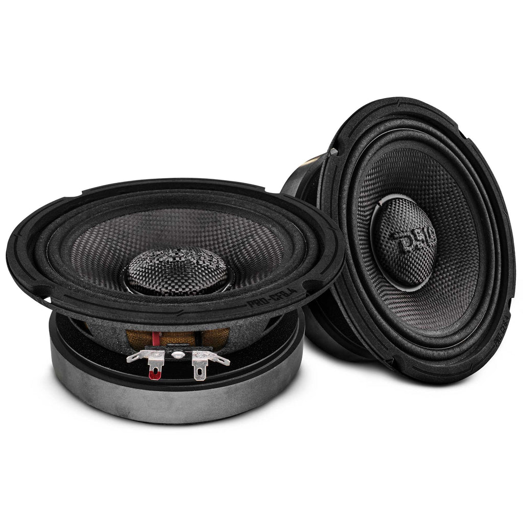 DS18 PRO-CF6.4 6.5” Motorcycle & Motorsports Loudspeaker With Water Resistant Carbon Fiber Cone | 4-Ohm 300W RMS — image 2