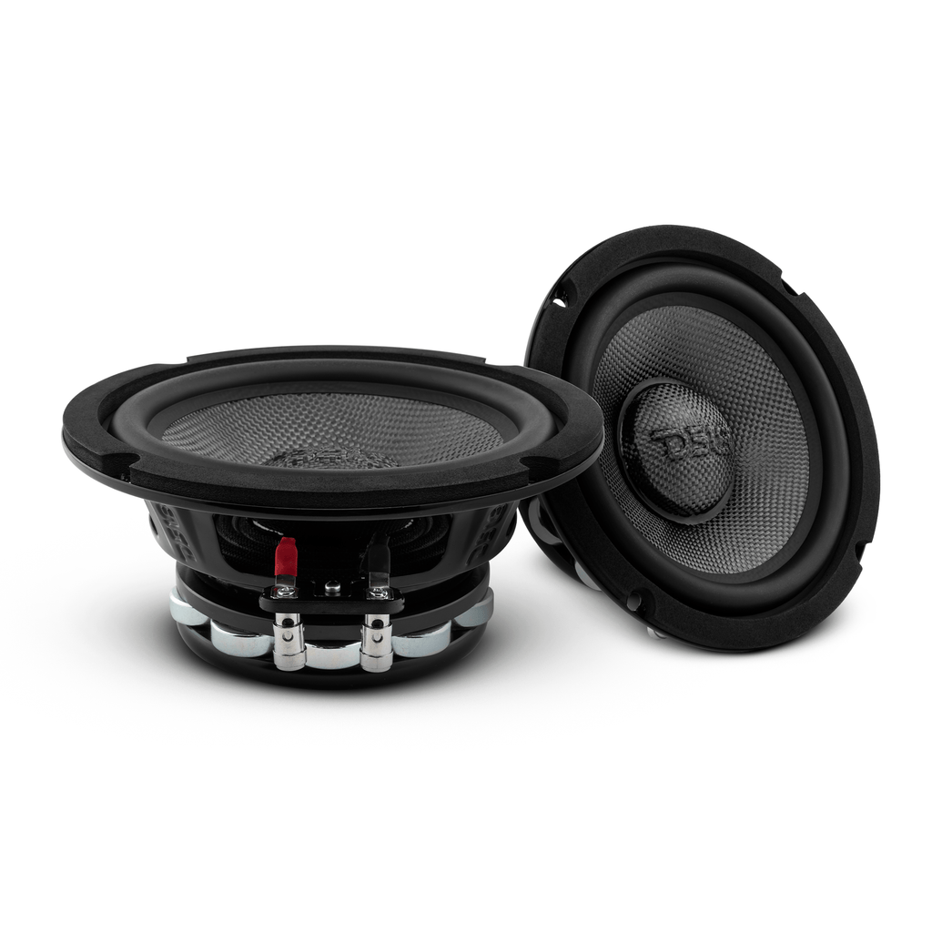 DS18 PRO-CF6.4NR PRO 6.5" Neodymium Carbon Fiber Water resistant Cone Mid-Bass Loudspeaker 250 Watts Rms 4-Ohm — image 2