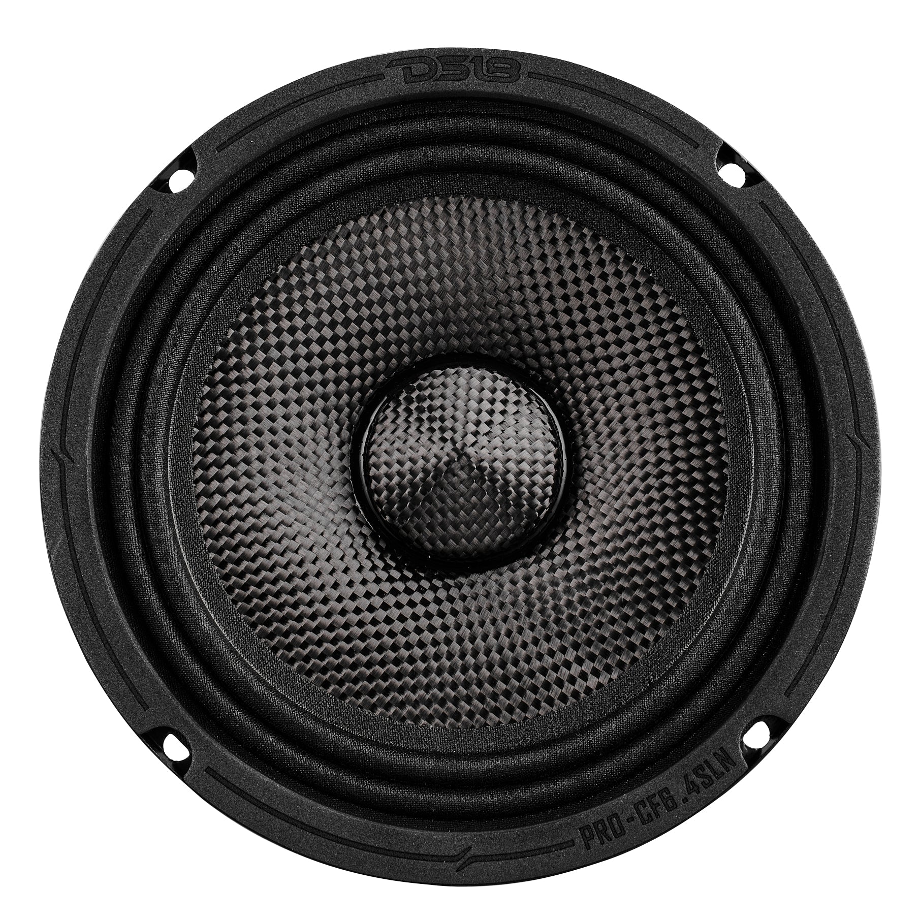 DS18 PRO-CF6.4SLN 6.5” Slim Motorcycle & Motorsports Loudspeaker With Neodymium Magnet and Water Resistant Carbon Fiber Cone | 4-Ohm 150W RMS — image 3
