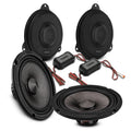 DS18 PRO-CF6.4SLN.2pk + NVY-HDGSGTW.1423LD Harley-Davidson Street Glide 2014–2023 Front Stage Audio Upgrade Kit | 6.5" Slim Midrange Speakers + Bullet Tweeter NVY Grilles — image 1