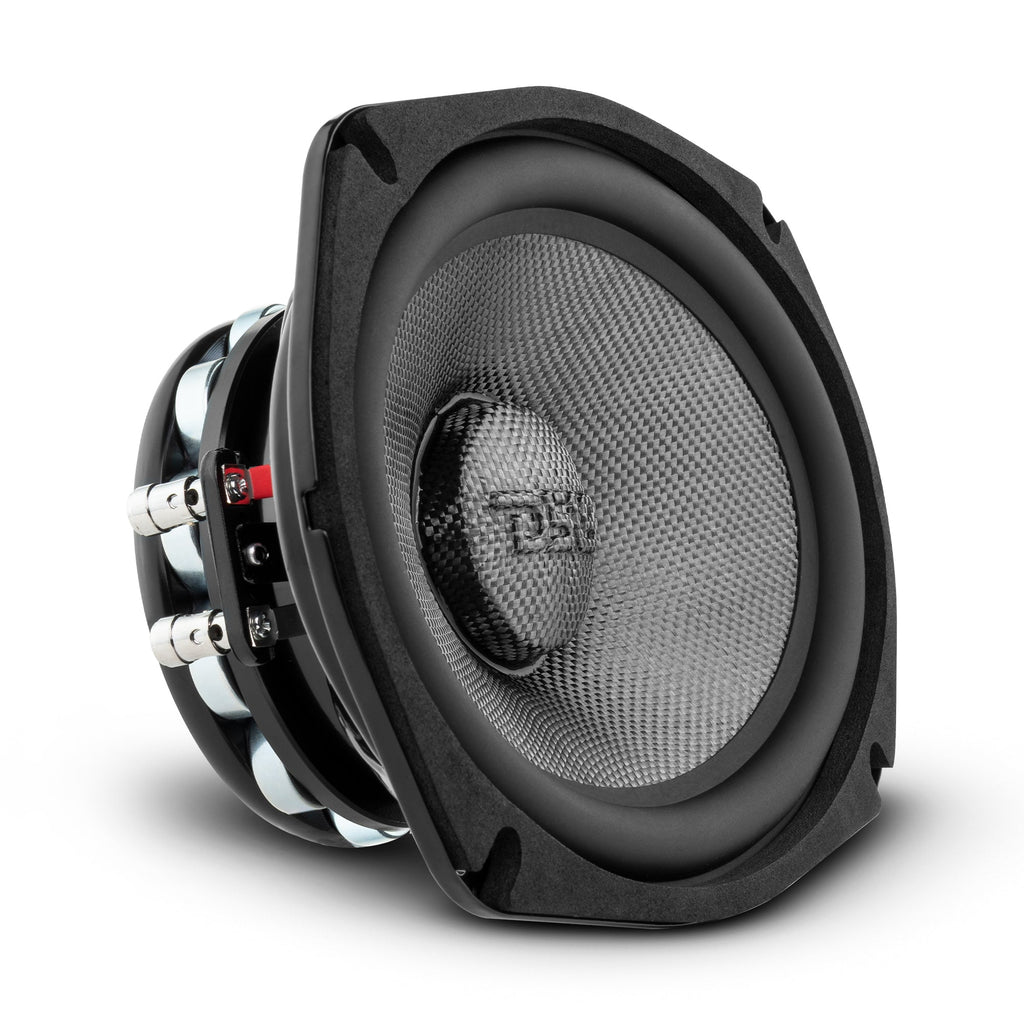 DS18 PRO-CF69.2NR PRO 6x9" Neodymium Carbon Fiber Water resistant Cone Mid-Bass Loudspeaker 300 Watts Rms 2-Ohm — image 1