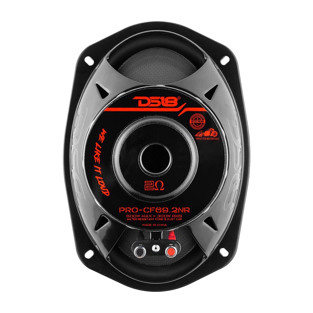 DS18 PRO-CF69.2NR PRO 6x9" Neodymium Carbon Fiber Water resistant Cone Mid-Bass Loudspeaker 300 Watts Rms 2-Ohm — image 6