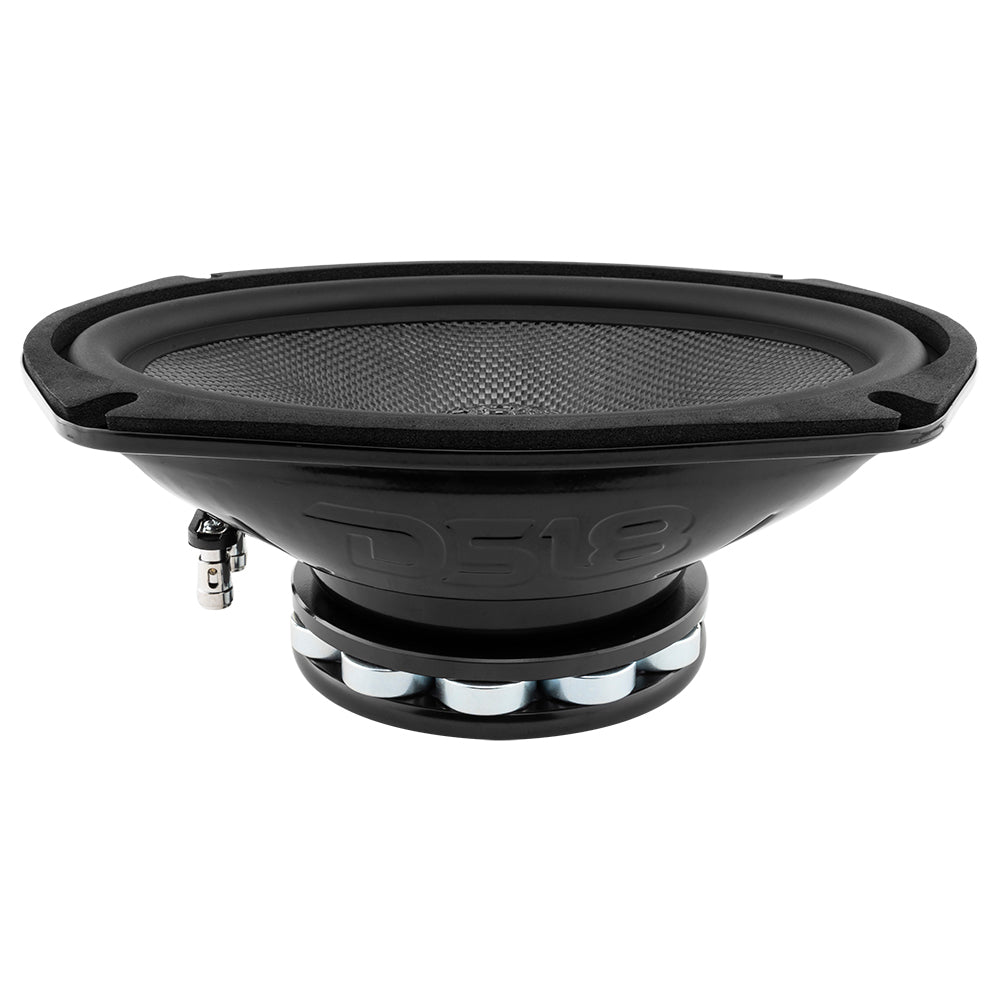 DS18 PRO-CF69.2NR PRO 6x9" Neodymium Carbon Fiber Water resistant Cone Mid-Bass Loudspeaker 300 Watts Rms 2-Ohm — image 4