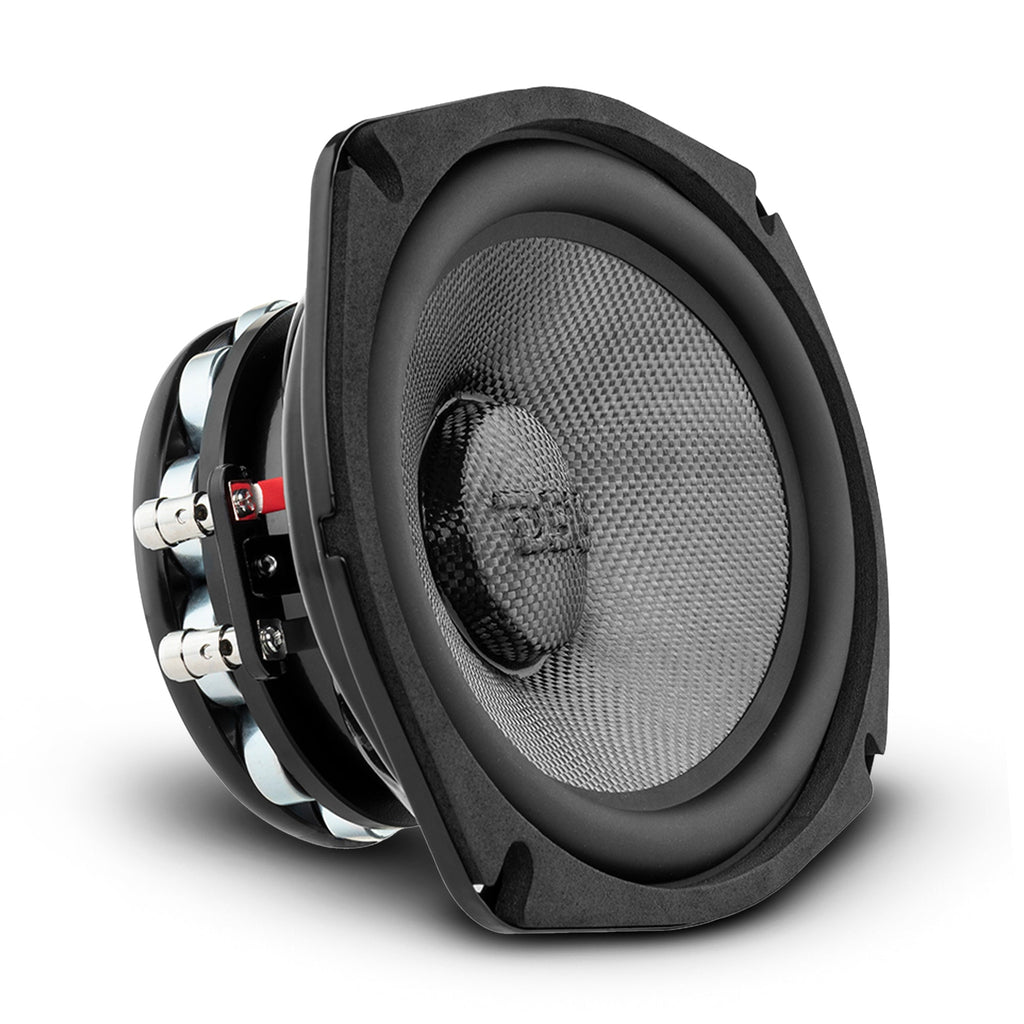 DS18 PRO-CF69.4NR PRO 6x9" Neodymium Carbon Fiber Water resistant Cone Mid-Bass Loudspeaker 300 Watts Rms 4-Ohm — image 1
