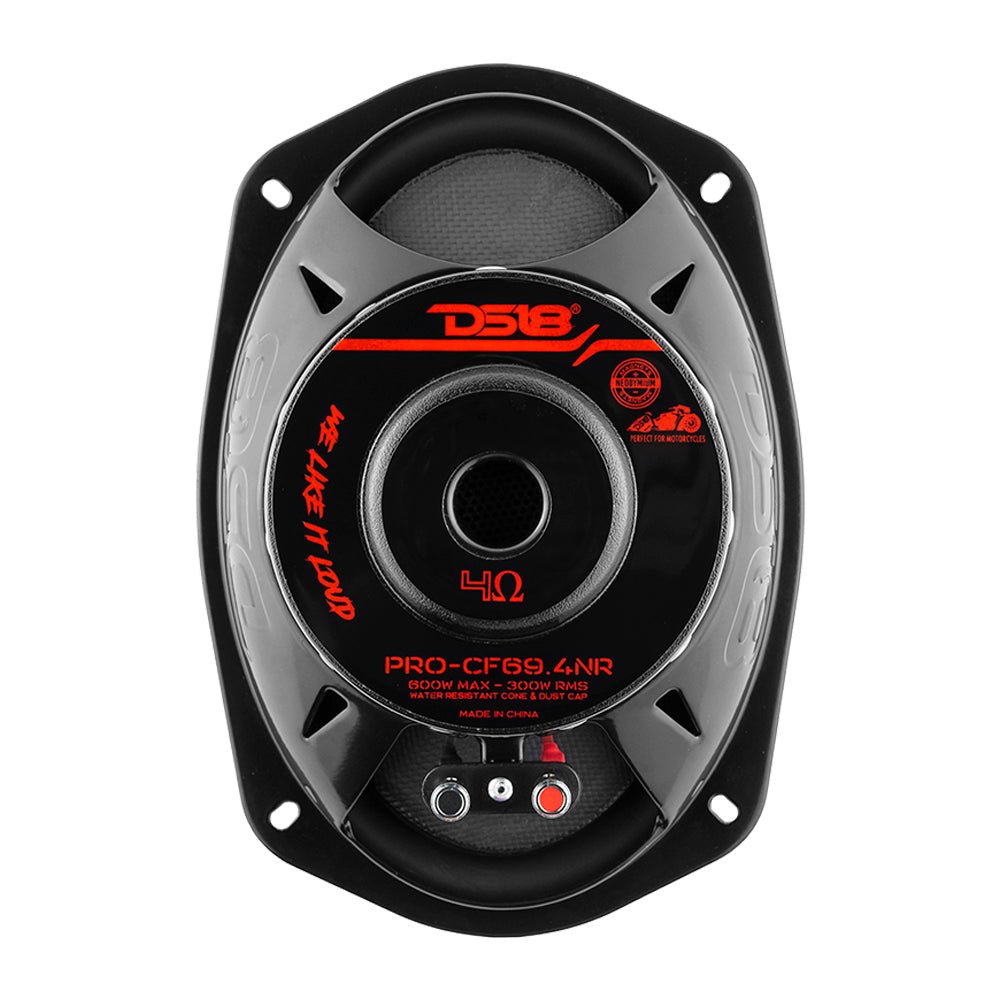 DS18 PRO-CF69.4NR PRO 6x9" Neodymium Carbon Fiber Water resistant Cone Mid-Bass Loudspeaker 300 Watts Rms 4-Ohm — image 6