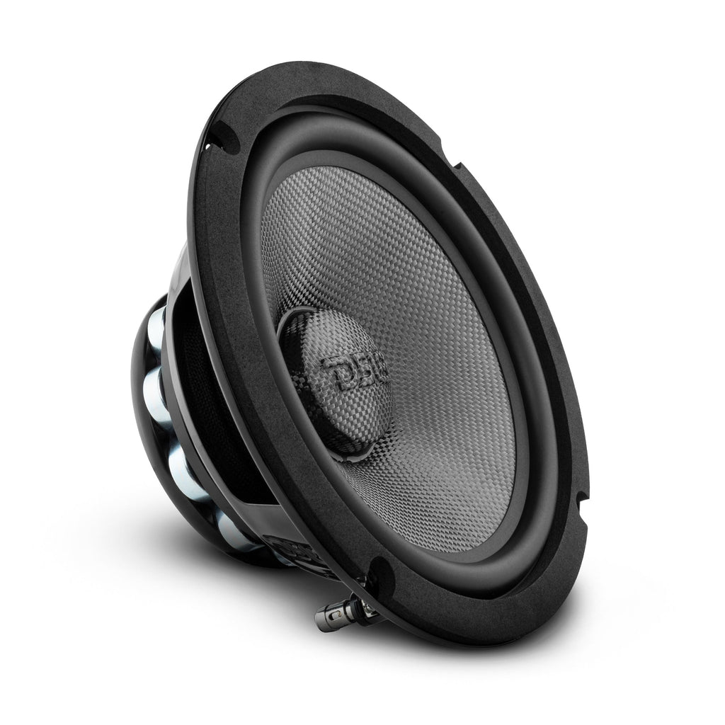 DS18 PRO-CF8.2NR PRO 8" Neodymium Carbon Fiber Water resistant Cone Mid-Bass Loudspeaker 300 Watts Rms 2-Ohm — image 1