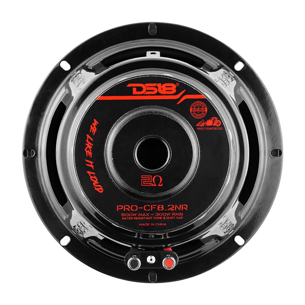 DS18 PRO-CF8.2NR PRO 8" Neodymium Carbon Fiber Water resistant Cone Mid-Bass Loudspeaker 300 Watts Rms 2-Ohm — image 6